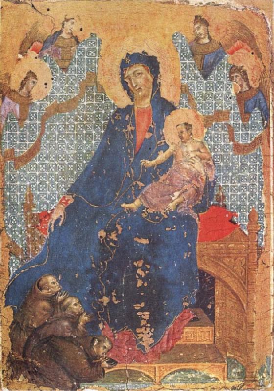 Madonna of the Franciscans, Duccio di Buoninsegna